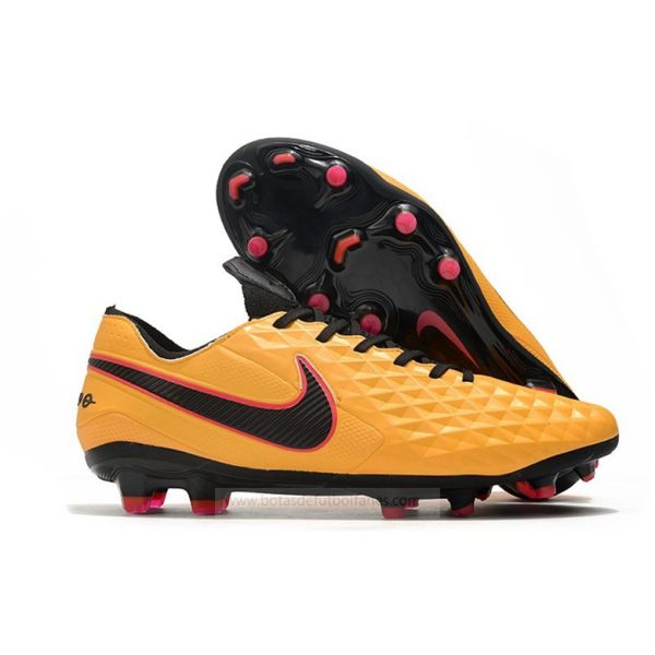 Nike Tiempo Legend VIII Elite FG Naranja Svart